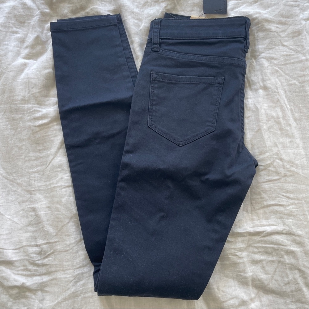 Club Monaco Madie Leather Insert Pants Sz 00